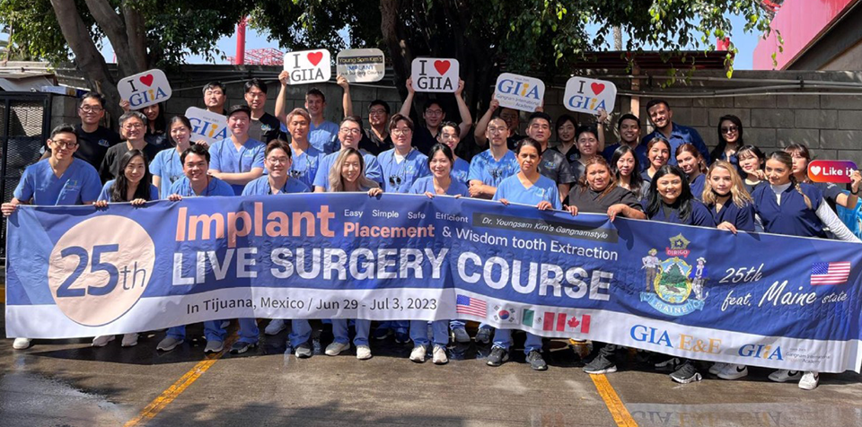 25th IMPLANT LIVE SURGERY COURSE / JUNE 29 ~ JULY 3, 2023