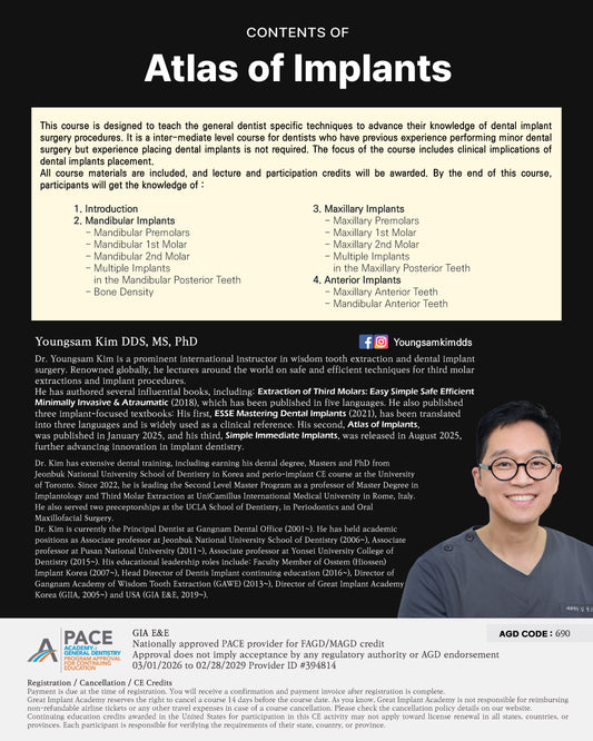 Chicago) Atlas of Implants