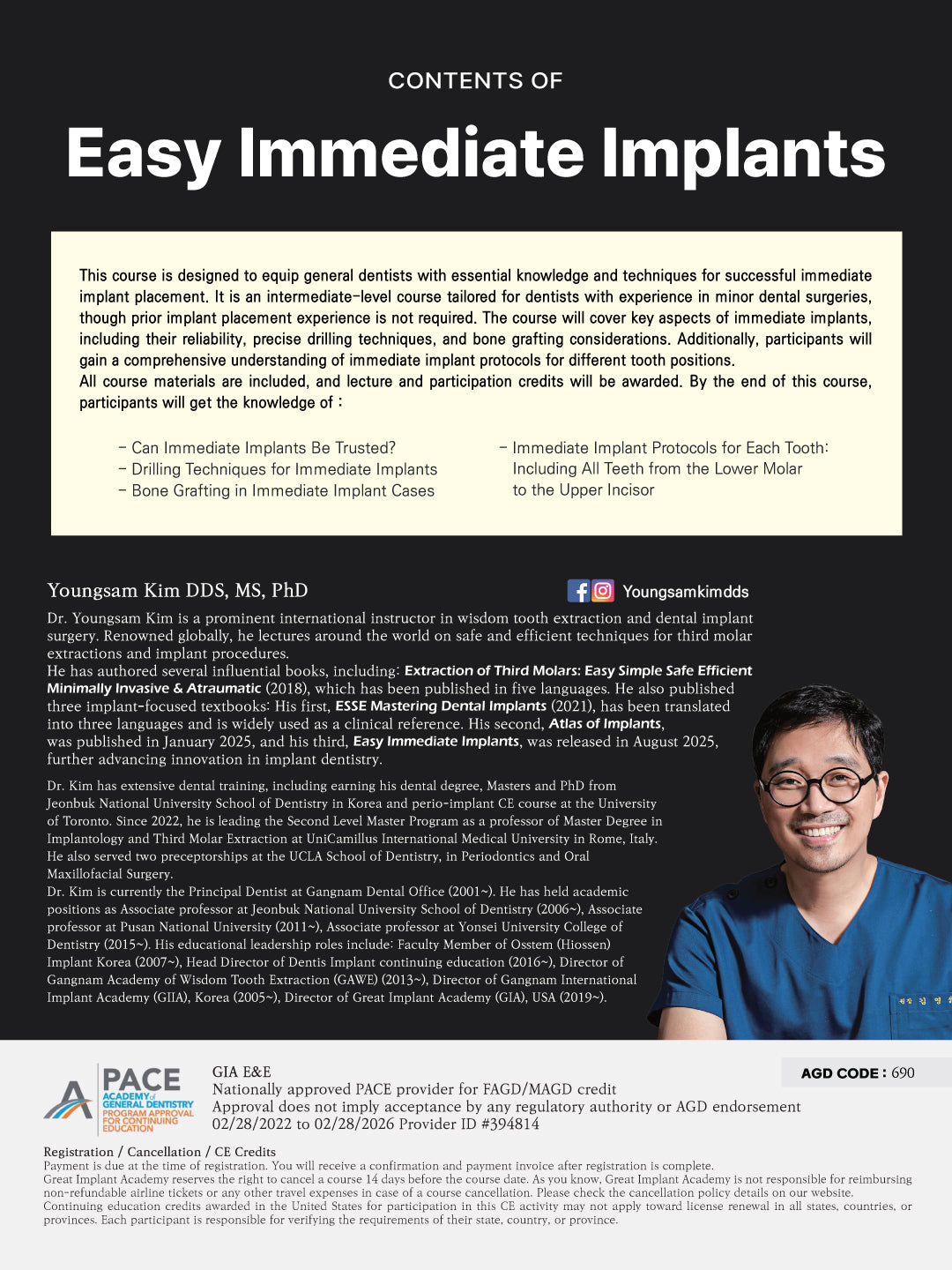 Dallas) Easy Immediate Implants