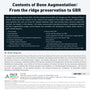 KDWC 2024 New York - No.5) Bone Augmentation