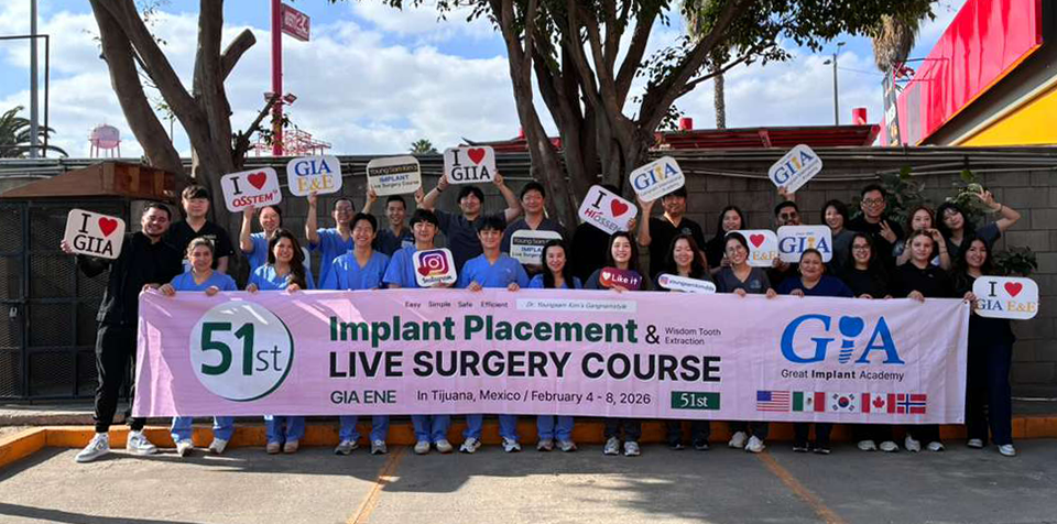 51st IMPLANT & WISDOM TOOTH LIVE SURGERY COURSE / FEBRUARY 4 - 8, 2026