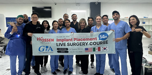 54th IMPLANT LIVE SURGERY COURSE with HIOSSEN / JULY 8 - 12, 2026