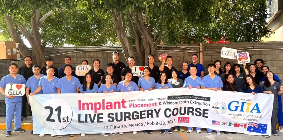 21st IMPLANT LIVE SURGERY COURSE / FEBRUARY 9 - 13, 2023