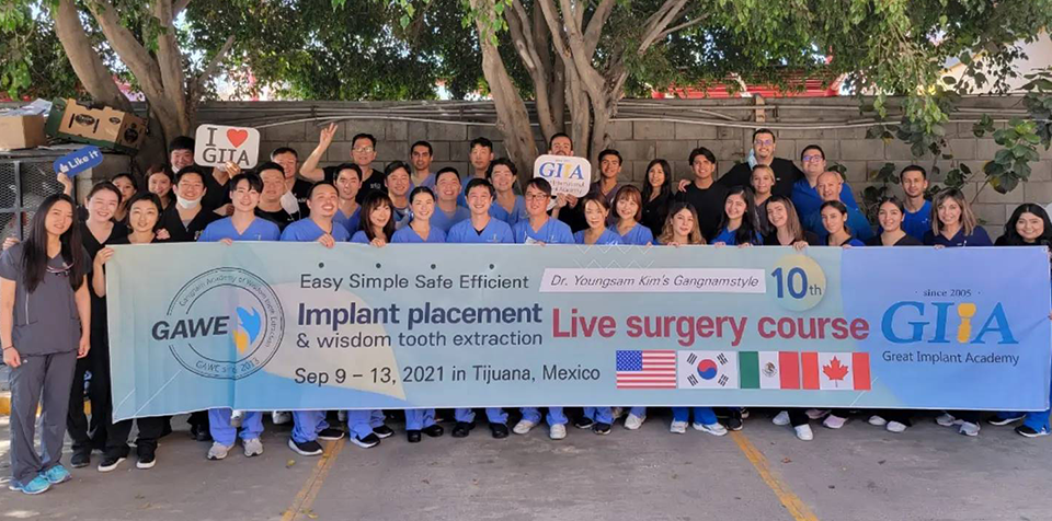 10th IMPLANT LIVE SURGERY COURSE / SEPTEMBER 9 - 13, 2021