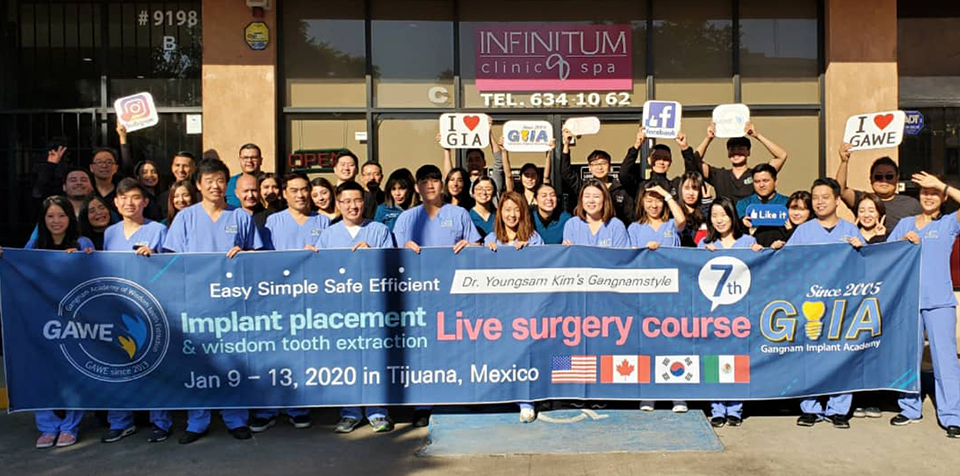 7th IMPLANT LIVE SURGERY COURSE / JANUARY 9-13, 2020