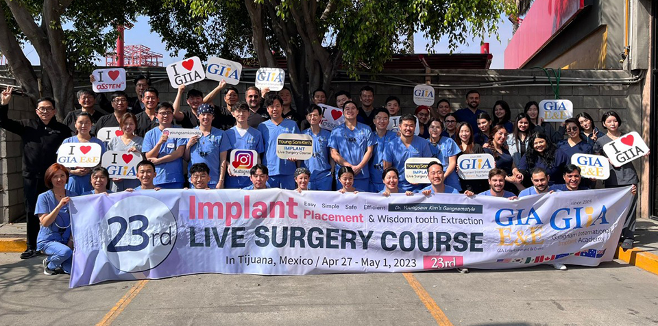 23rd IMPLANT LIVE SURGERY COURSE / APRIL 27~MAY 1, 2023