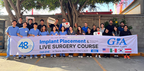 48th IMPLANT & WISDOM TOOTH LIVE SURGERY COURSE / NOV 27 - DEC 1, 2025