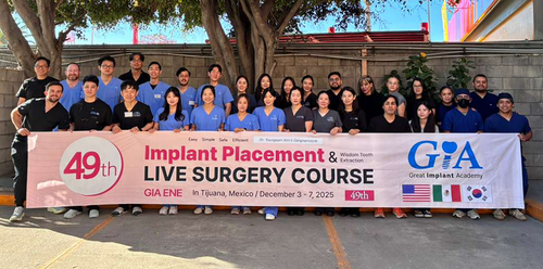 49th IMPLANT & WISDOM TOOTH LIVE SURGERY COURSE / DECEMBER 3 - 7, 2025