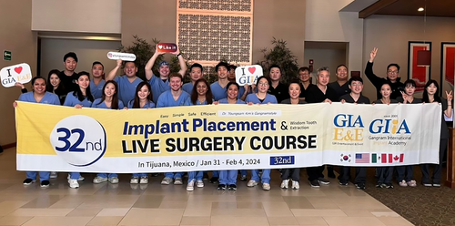 32nd IMPLANT LIVE SURGERY COURSE / JANUARY 31 - FEBRUARY 4, 2024