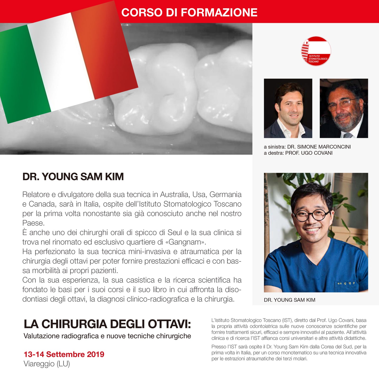 Pisa, Italy) 3rd Molar Extraction Seminar [9/13/2019]