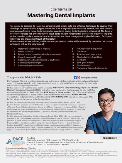 New York) Mastering Dental Implants: Stand Up Comedy Style