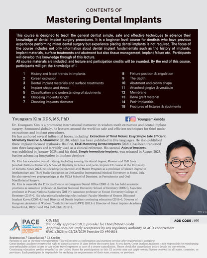 New York) Mastering Dental Implants: Stand Up Comedy Style