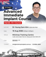 Sydney, Australia) Advanced Immediate Implant Hands-on Course [2026/8/10]