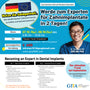 Germany) Mastering Dental Implant In 2 Days [10/7 ~ 10/8/2023]