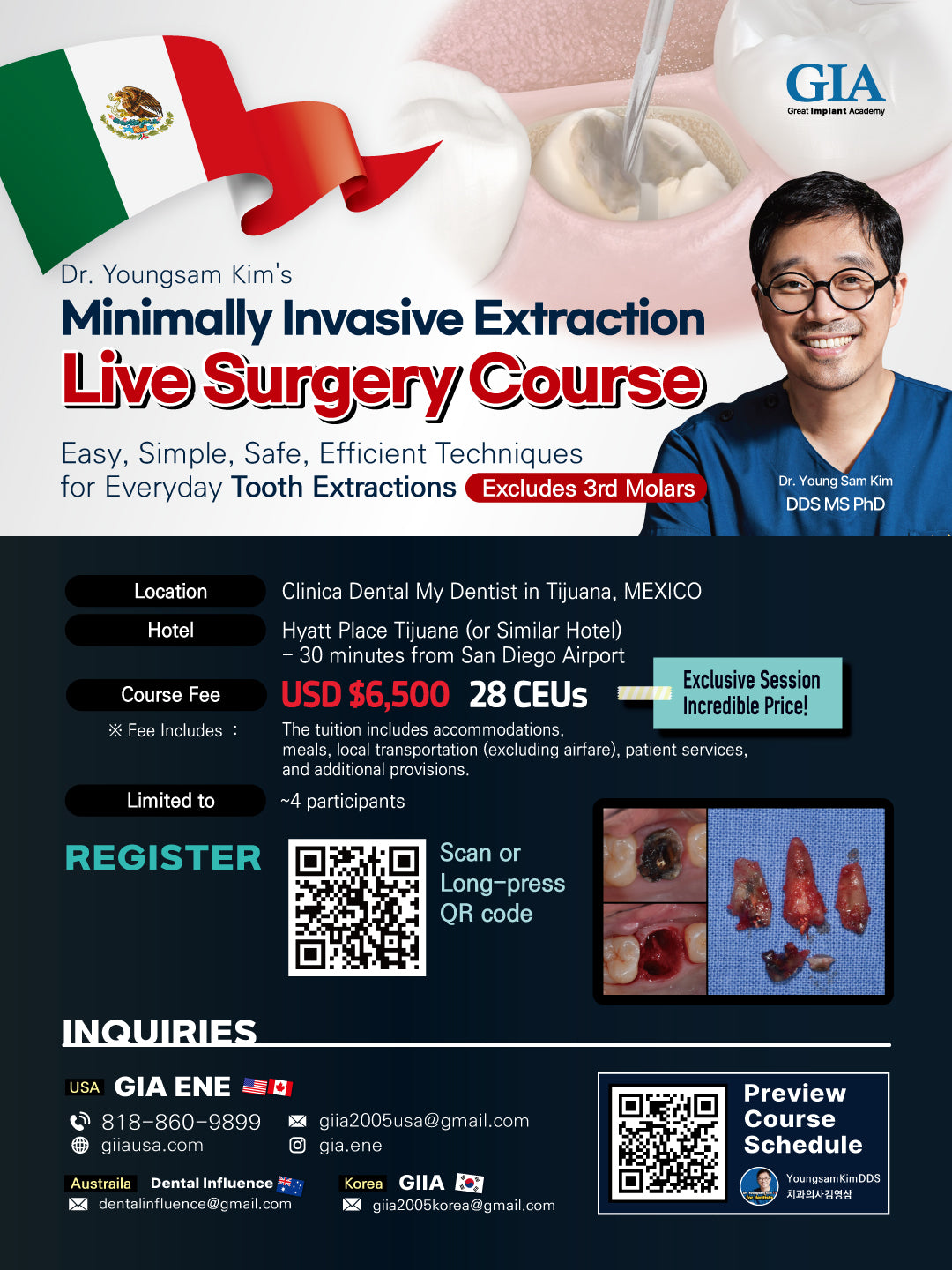 MEXICO LSC 2025 / July 3 - 6 [Minimally Invasive Ext Live Surgery Course]