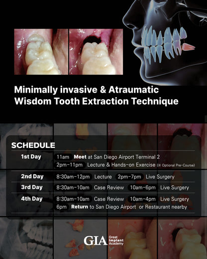 MEXICO LSC 2025 / May 23 - 26 [Third Molar Live Surgery Course]