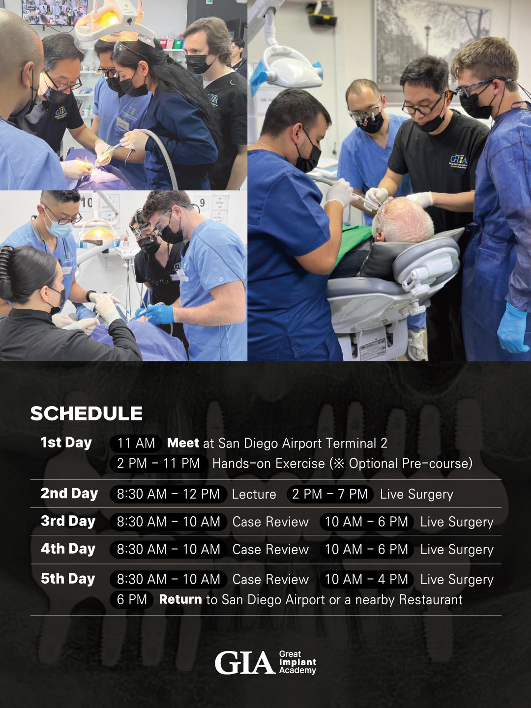 MEXICO LSC 2025 / July 2 - 6 [Implant Live Surgery Course]