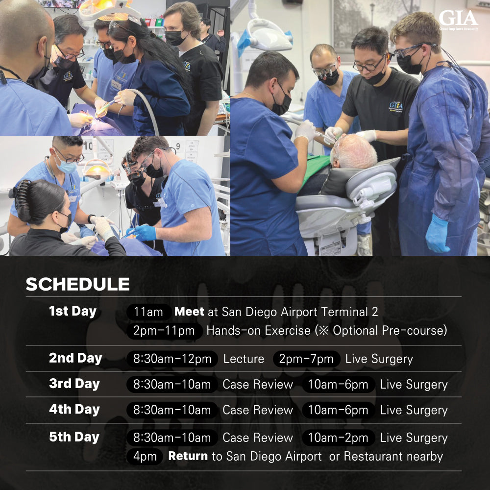 MEXICO LSC 2025 / January 23 - 27 [Implant Live Surgery Course]