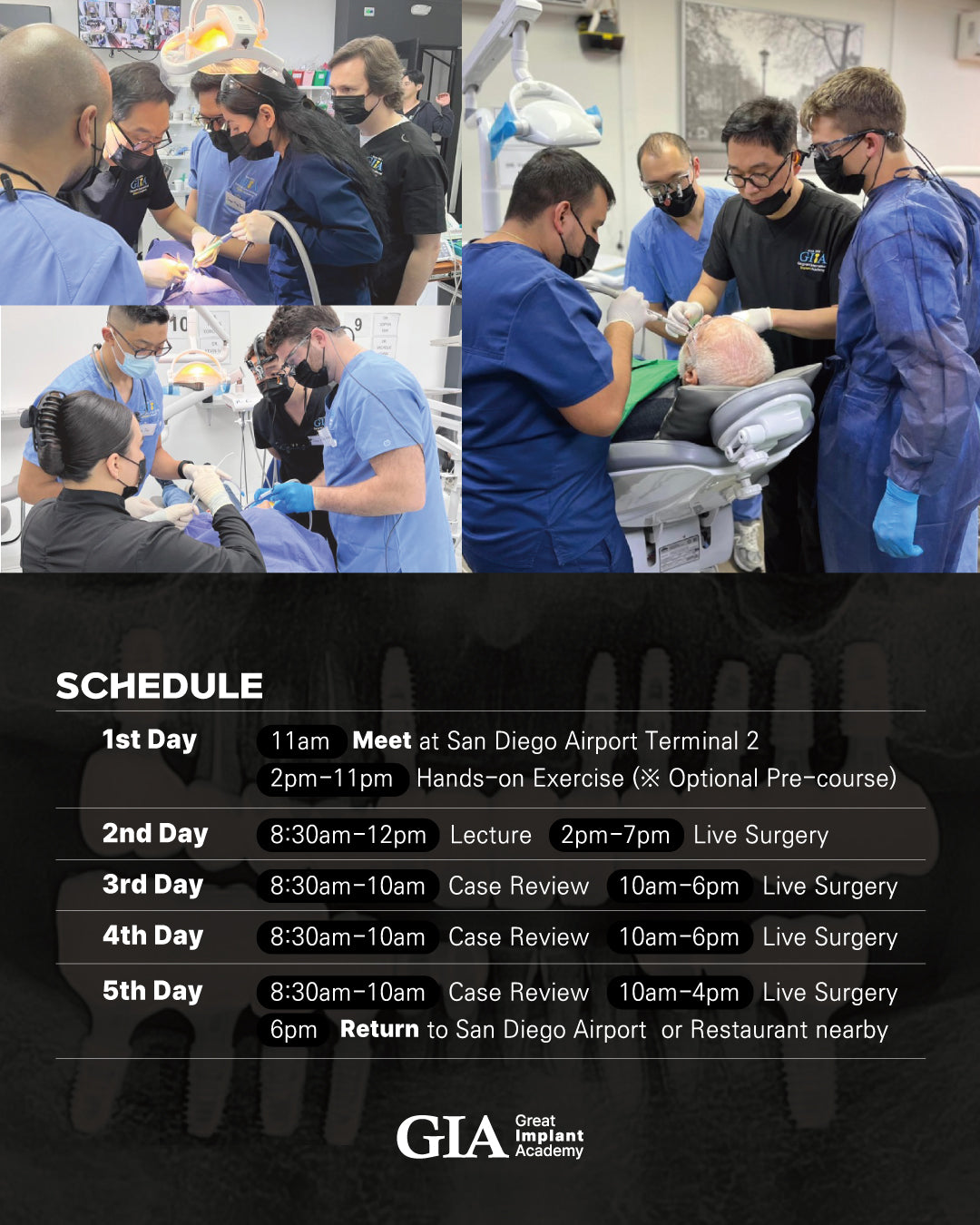 MEXICO LSC 2025 / May 22 - 26 [Implant Live Surgery Course]