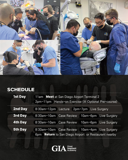 MEXICO LSC 2025 / May 22 - 26 [Implant Live Surgery Course]