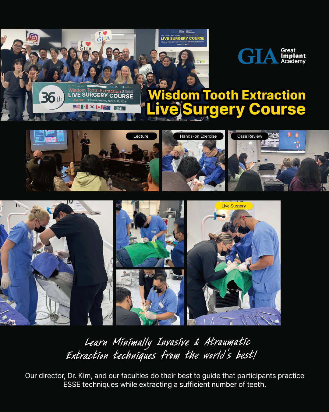 MEXICO LSC 2025 / May 23 - 26 [Third Molar Live Surgery Course]
