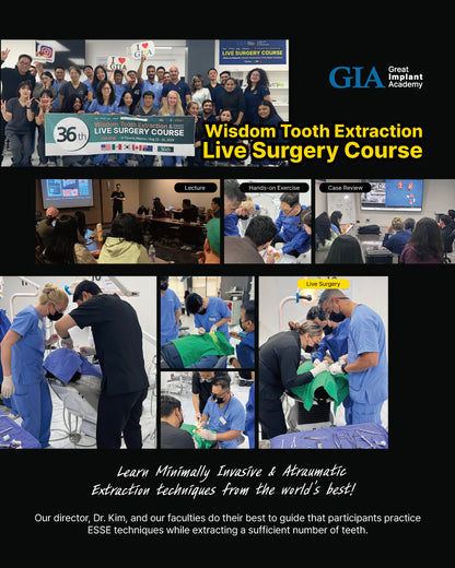 MEXICO LSC 2025 / May 23 - 26 [Third Molar Live Surgery Course]