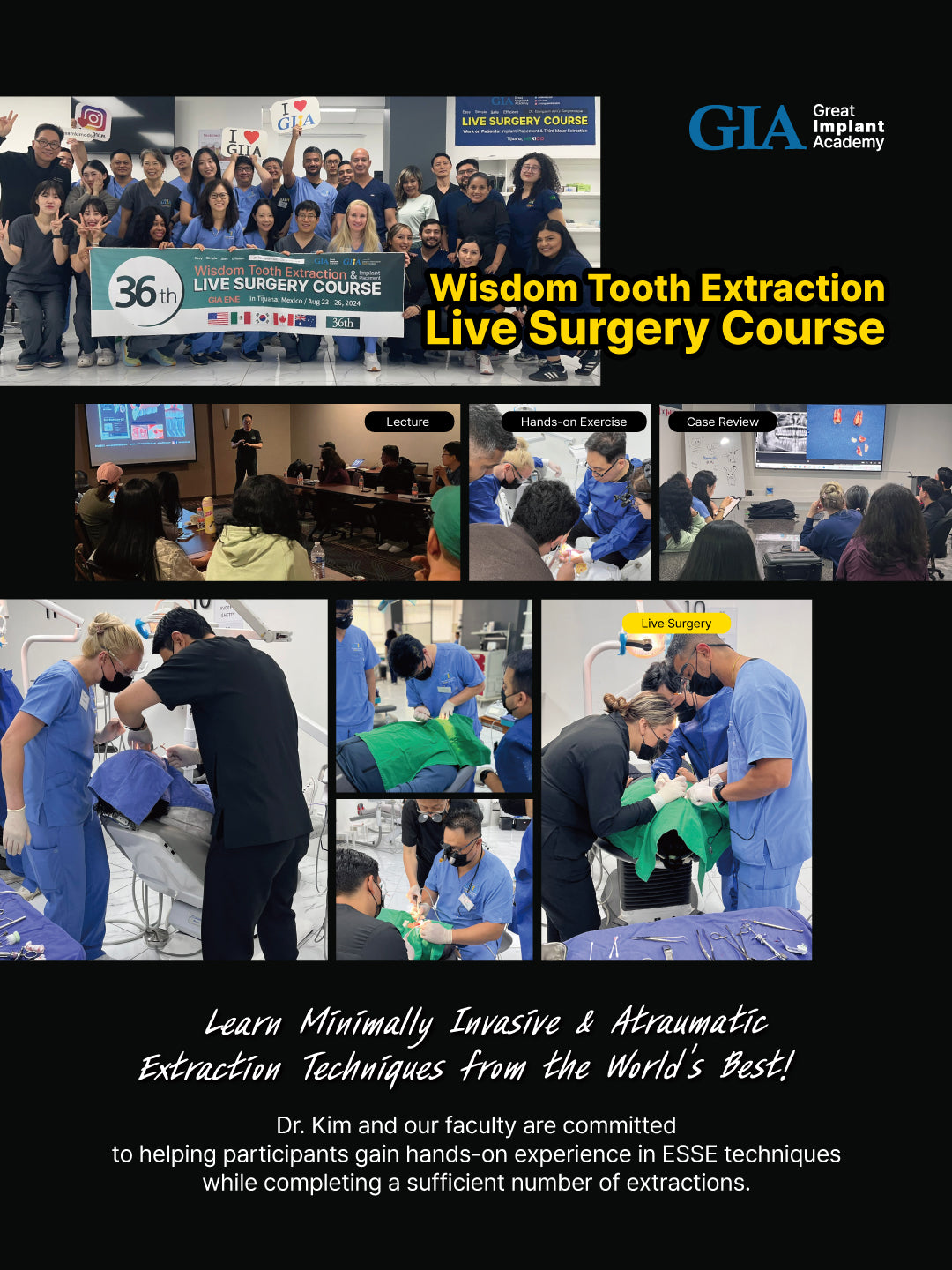 MEXICO LSC 2025 / October 9 - 12 [Third Molar Live Surgery Course]