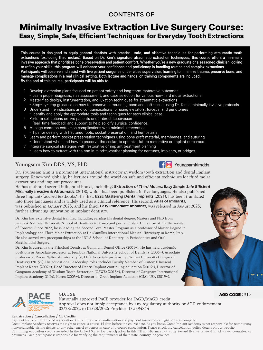 MEXICO LSC 2025 / July 3 - 6 [Minimally Invasive Ext Live Surgery Course]