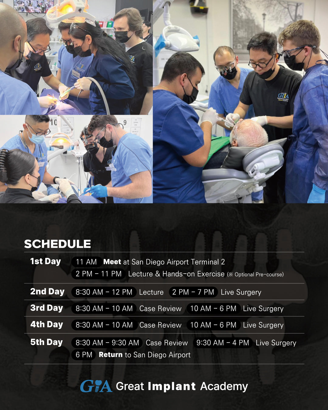 MEXICO LSC 2026 / November 12 - 16 [Implant Live Surgery Course]
