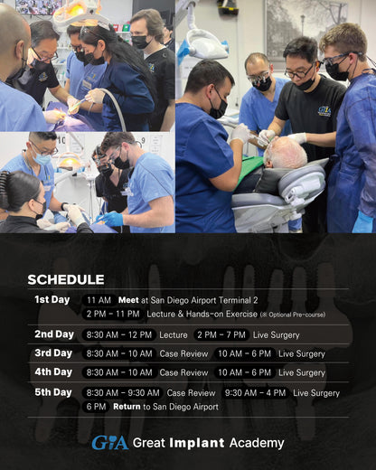 MEXICO LSC 2026 / November 12 - 16 [Implant Live Surgery Course]