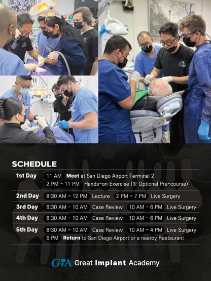 MEXICO LSC 2026 / February 4 - 8 [Implant Live Surgery Course]