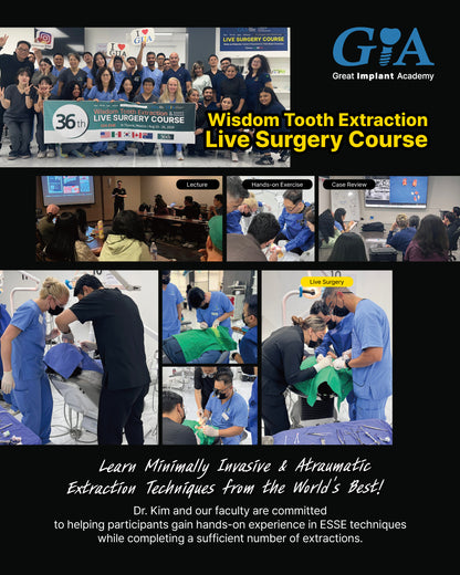 MEXICO LSC 2026 / November 13 - 16 [Third Molar Live Surgery Course]