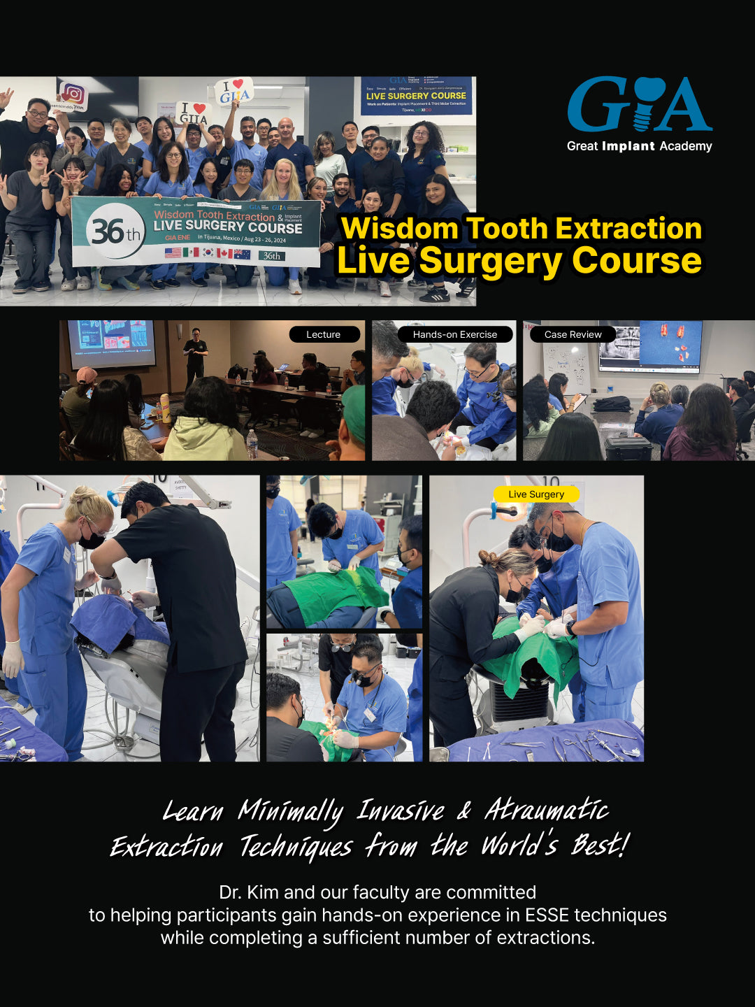 MEXICO LSC 2026 / February 5 - 8 [Third Molar Live Surgery Course]