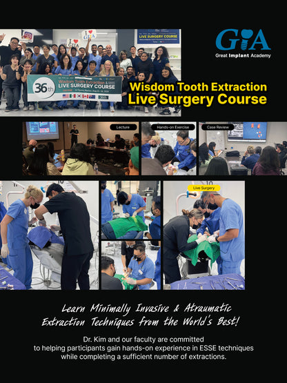 MEXICO LSC 2026 / February 5 - 8 [Third Molar Live Surgery Course]