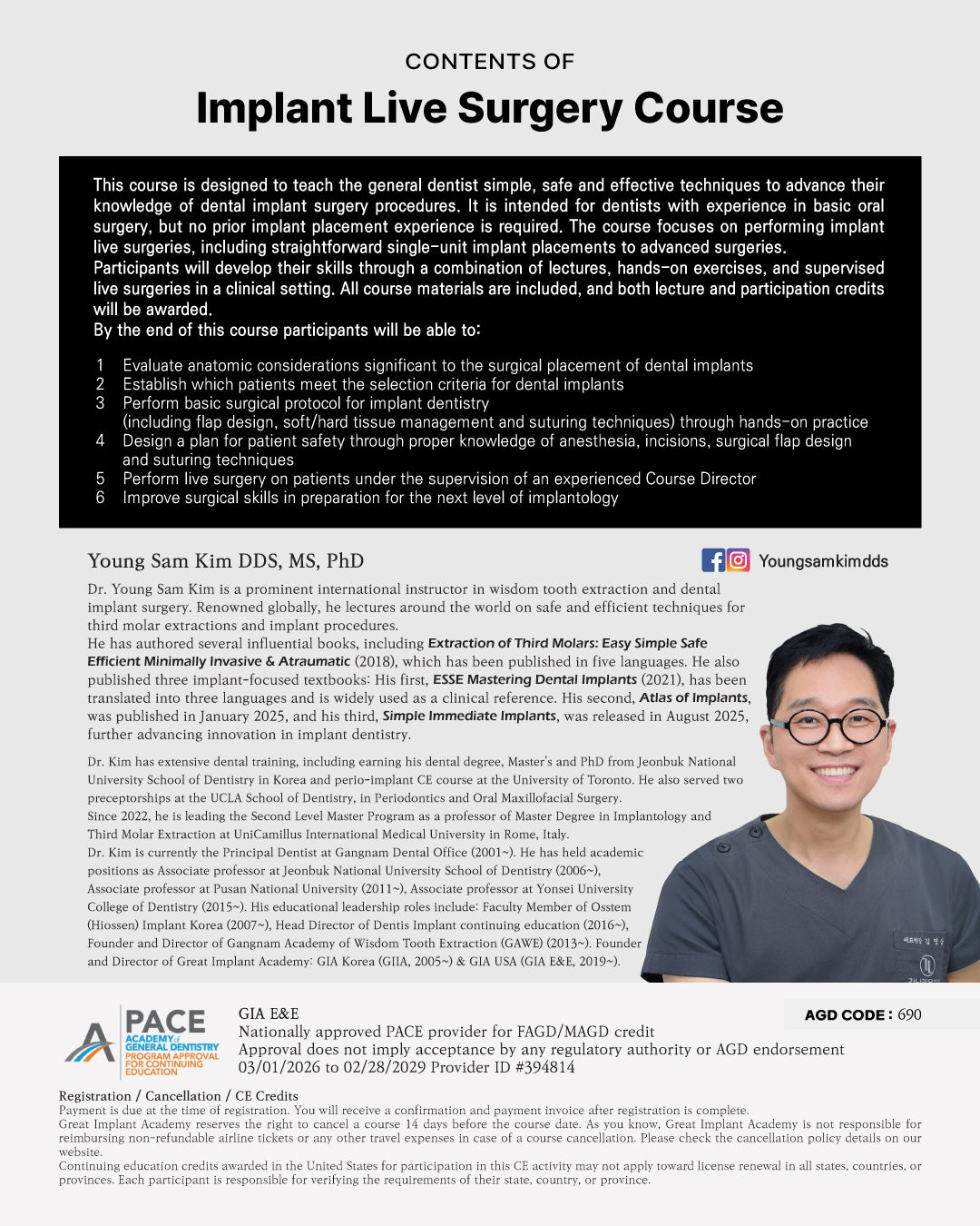 MEXICO LSC 2026 / November 12 - 16 [Implant Live Surgery Course]