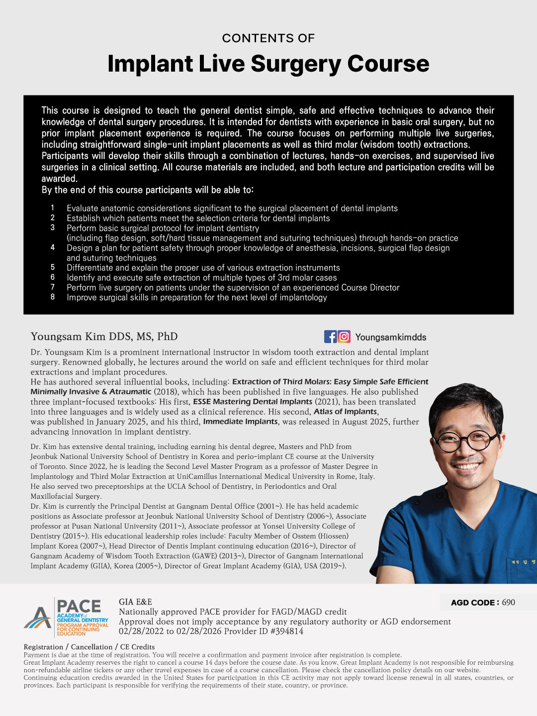 MEXICO LSC 2026 / January 15 - 19 [Implant Live Surgery Course]