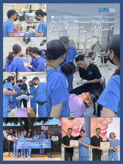 Mexico) No Prep / Minimal Prep Veneer Live Course on Patient [January 15 - 19, 2026]