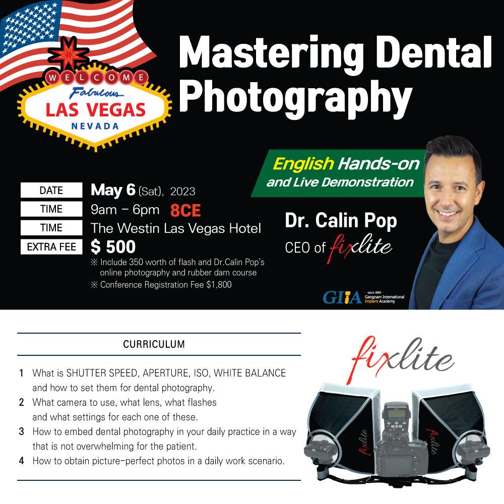 Las Vegas) Mastering Dental Photography [2023/5/6]
