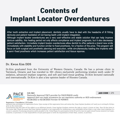 New York) Immediate Implant Locator Overdenture [2024/5/4]