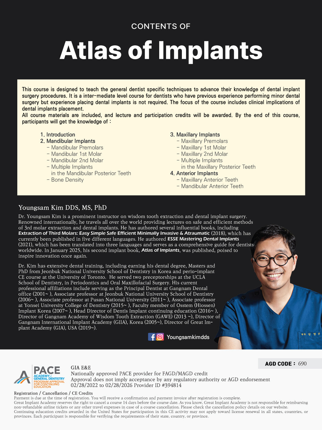 Dallas) Atlas of Implants [25/6/28 ~ 6/29]