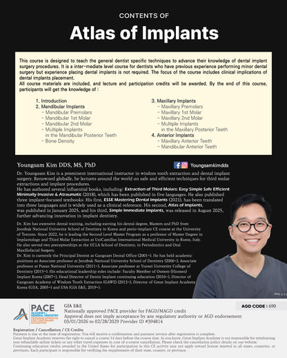 Chicago) Atlas of Implants