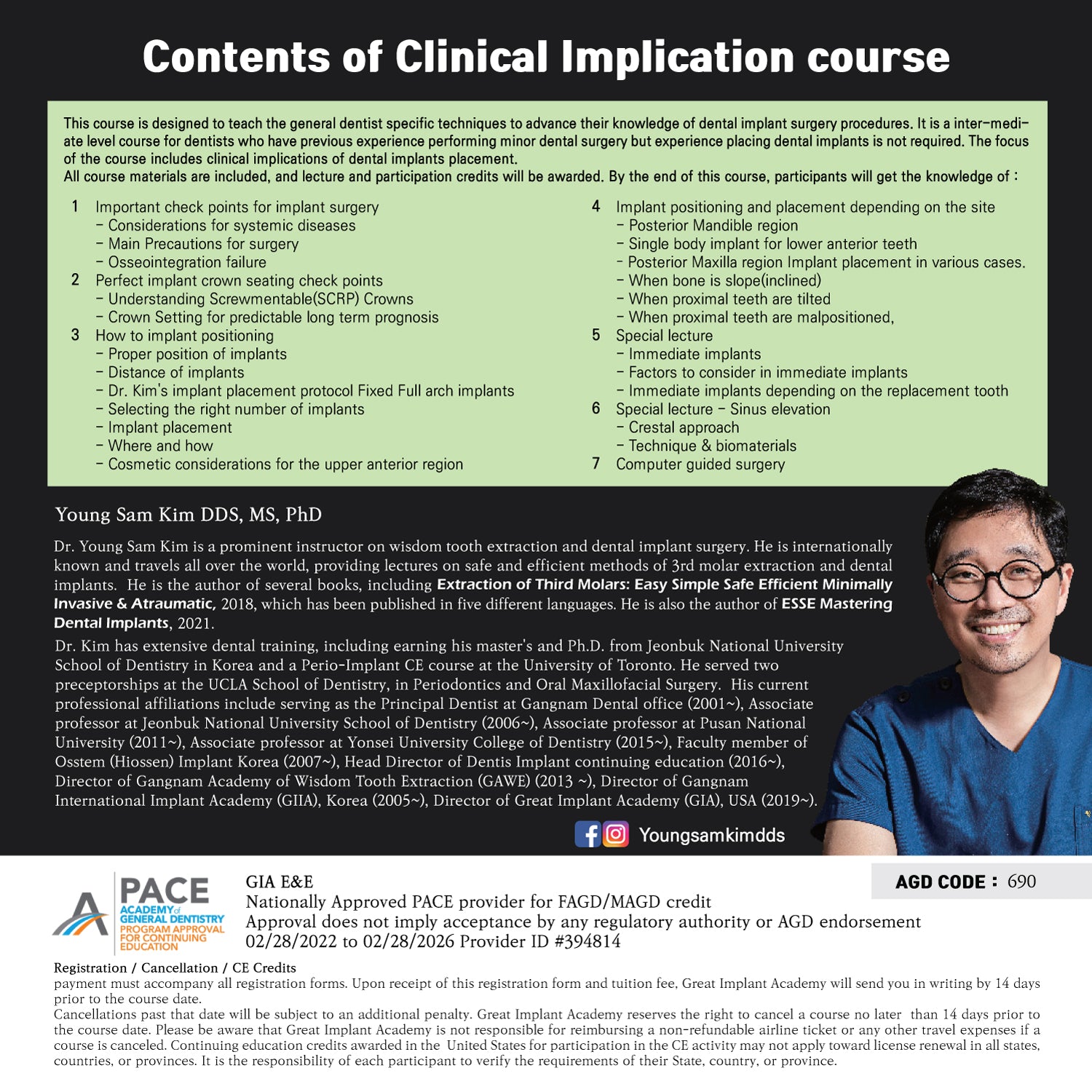 New York) Clinical Implication- Mastering Dental Implants [2023/9/9 ~ 9/10]