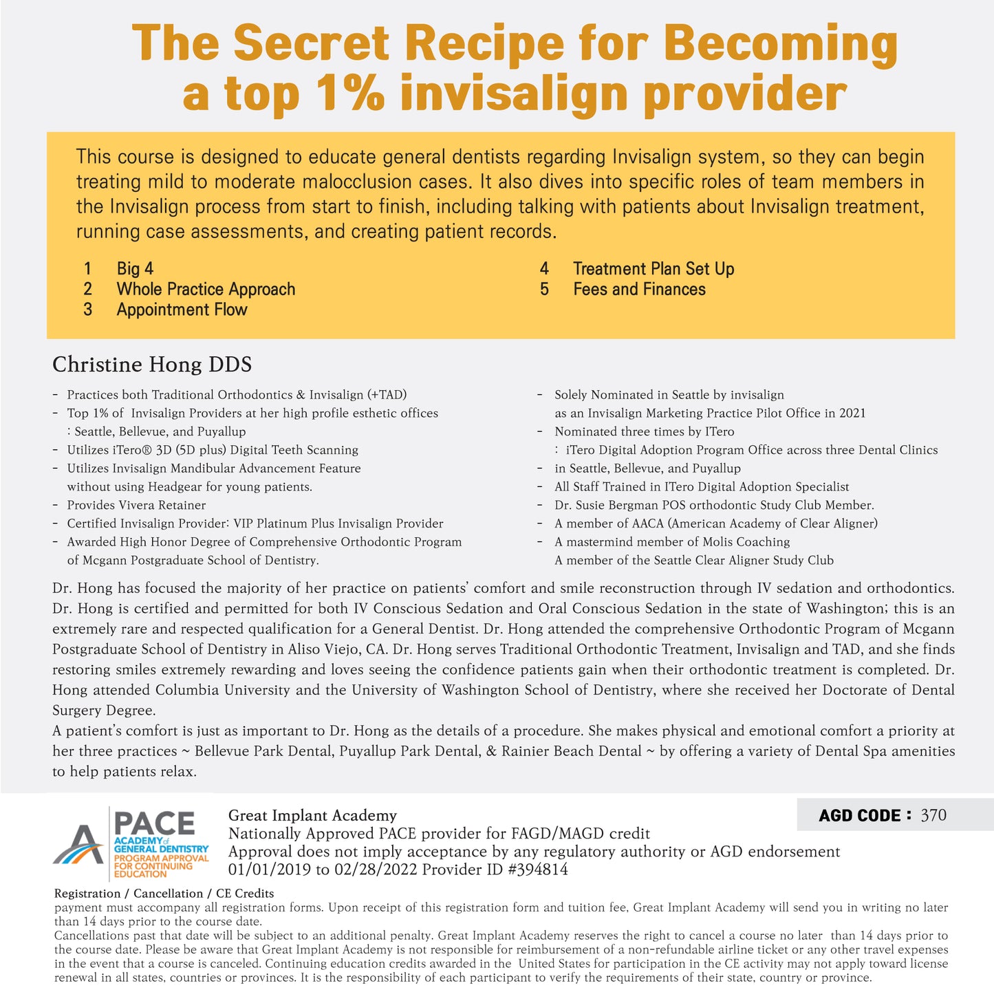 Los Angeles) The Secret Recipe for Becoming A Top 1% Invisalign Provider [2023/2/4]