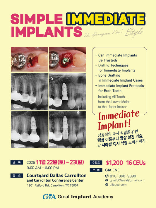 Dallas) Simple Immediate Implants