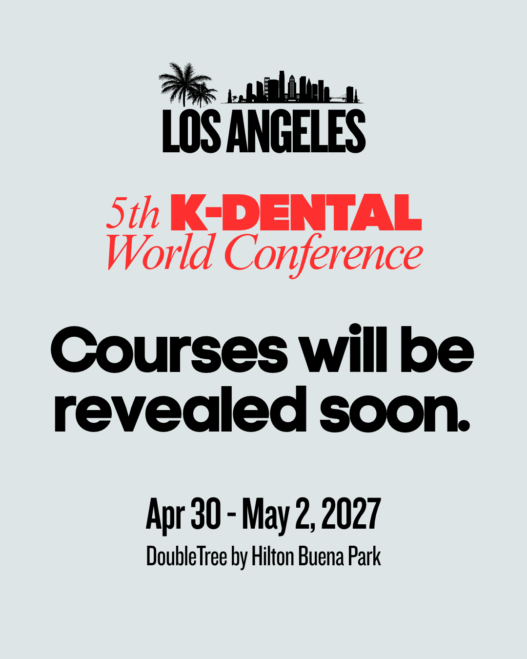 KDWC 2027 Los Angeles) ENROLLMENT