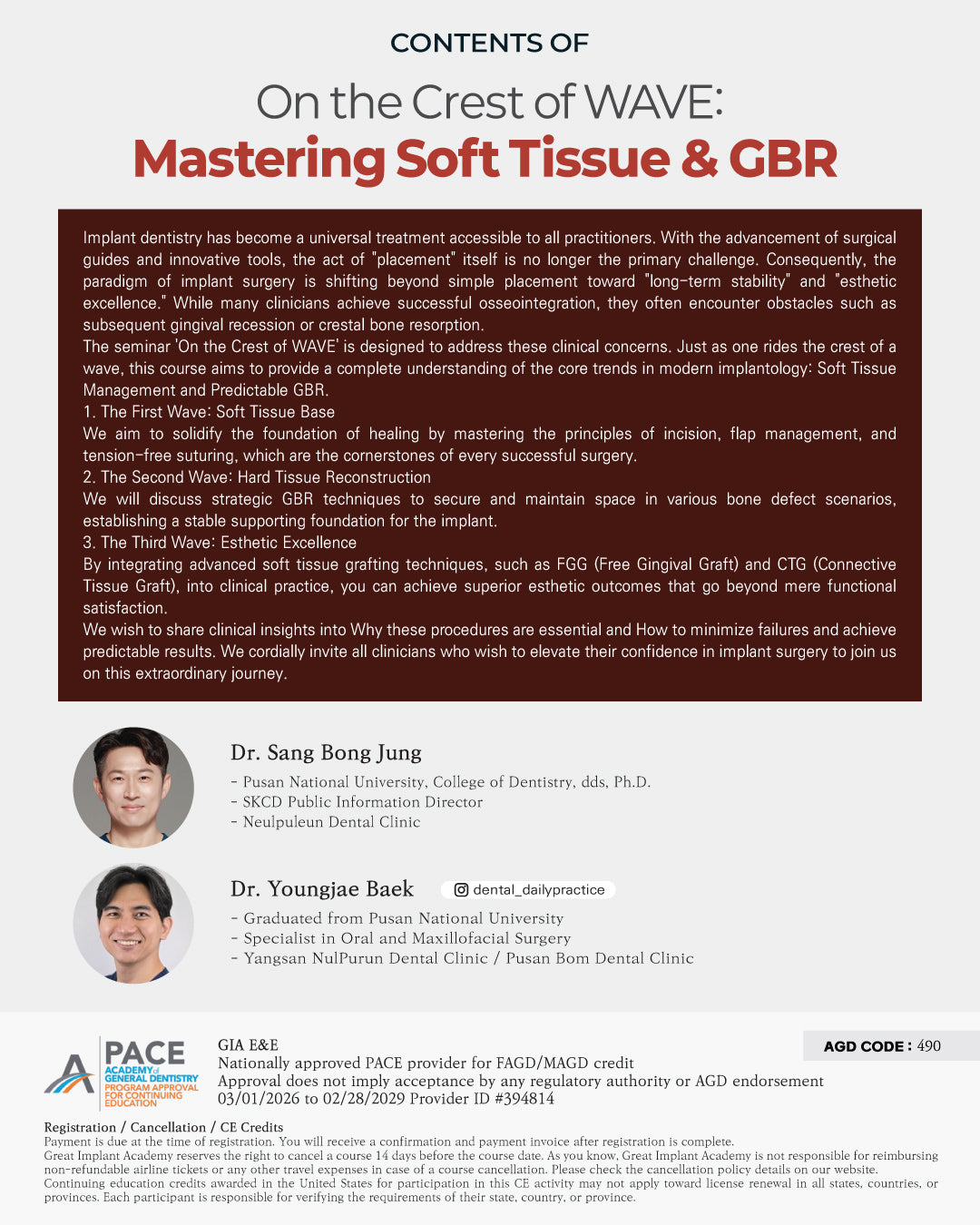 Boston) Mastering Soft Tissue & GBR: On the Crest of WAVE