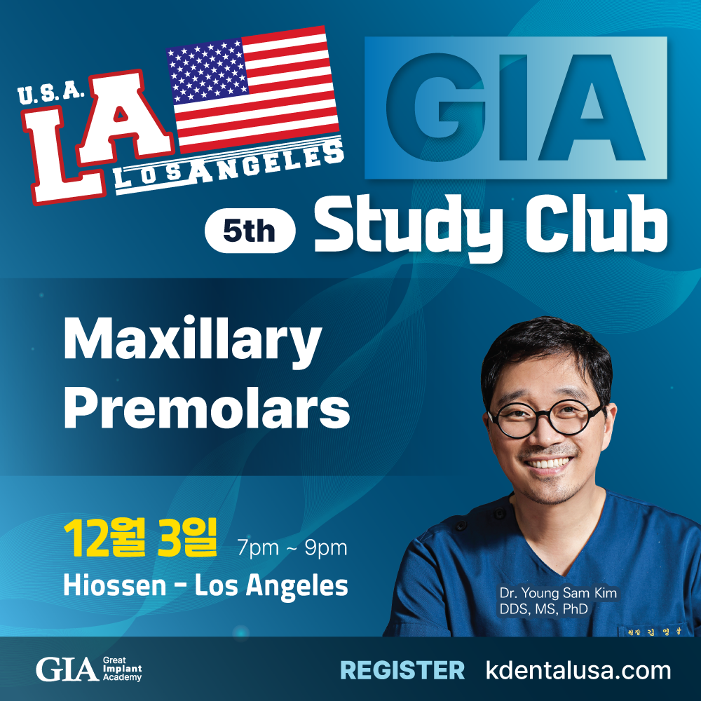 Los Angeles GIA Study Club) Maxillary Premolars [2024/12/3]