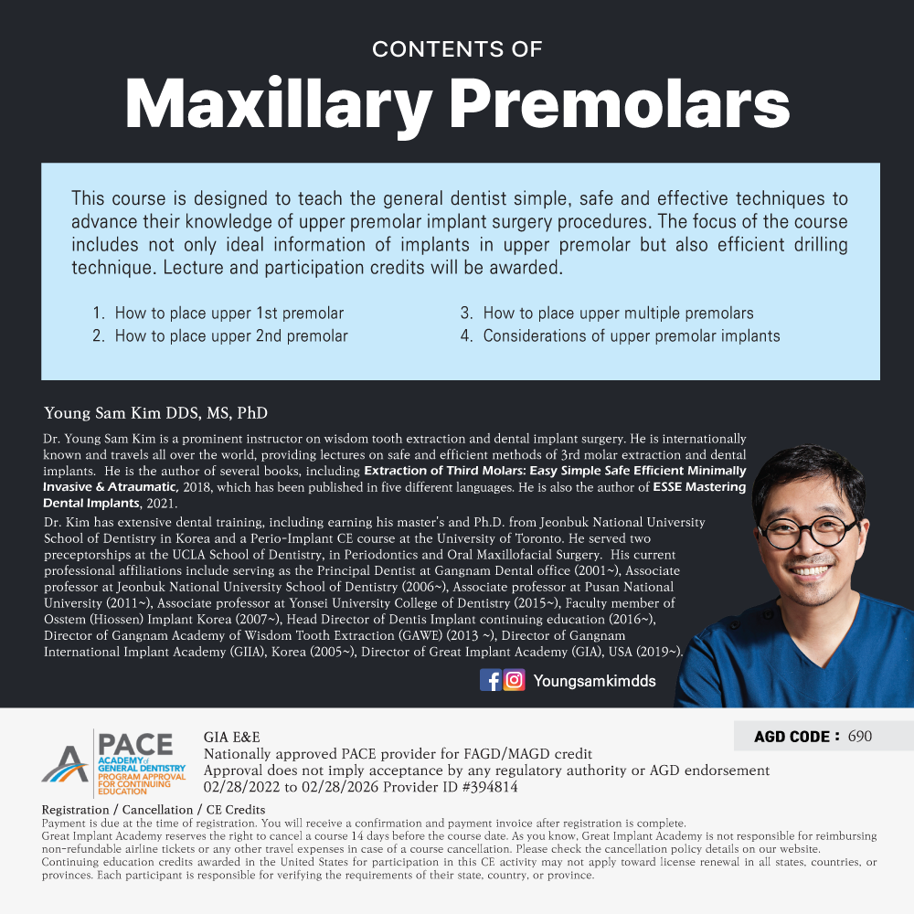 Los Angeles GIA Study Club) Maxillary Premolars [2024/12/3]