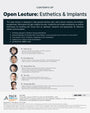 KDWC 2025 Los Angeles - No.3) OPEN LECTURE: Esthetics & Implants [Sat]