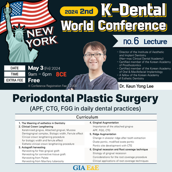 KDWC 2024 New York - No.6) Periodontal Plastic Surgery